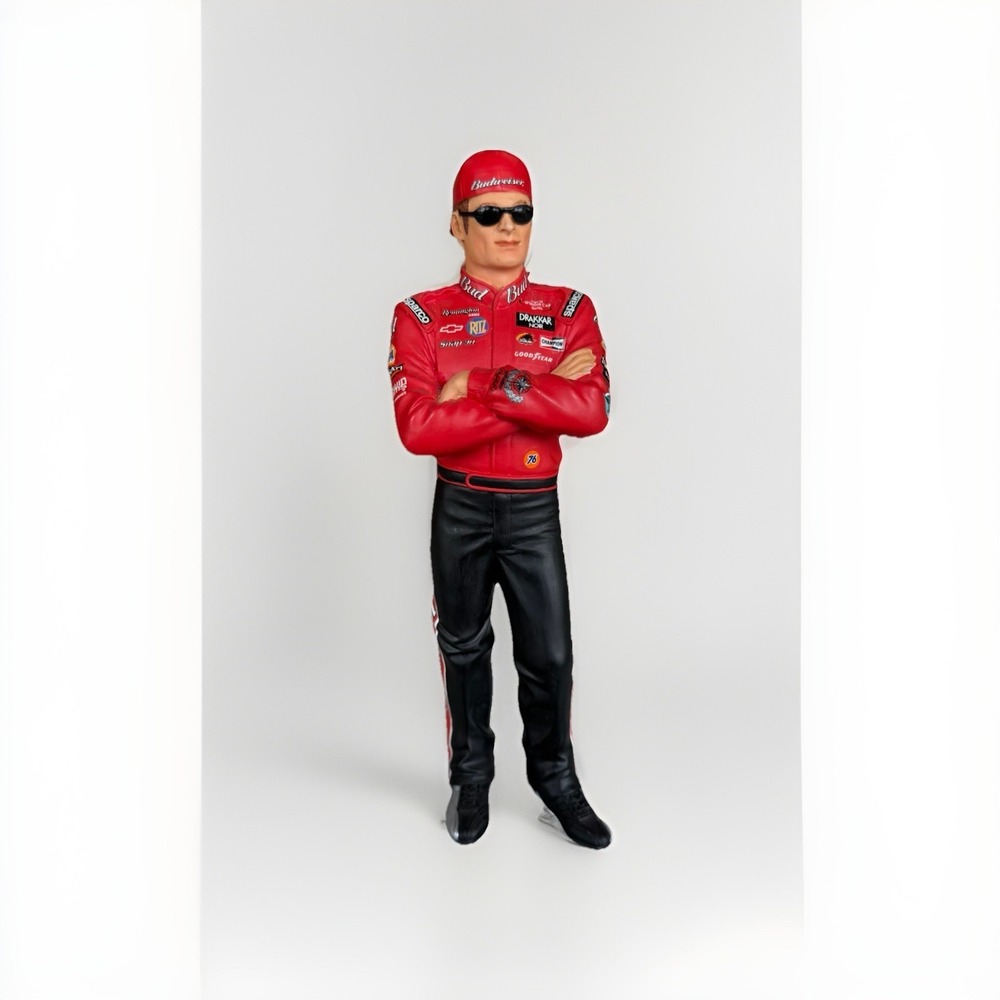 NASCAR Dale Earnhardt & Jr Limited Edition 9" Figurines - Picture 3 of 4